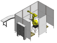 Palletizers Frozen Block Separator